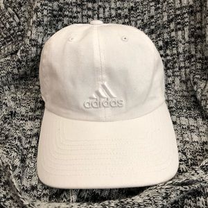 Adidas all white cap